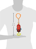Tiny Love Friend Wind Chime Clip on Toy, Ladybug