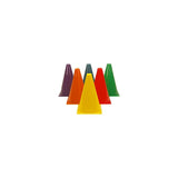Dozen Assorted Plastic Traffic Cones [Toy]
