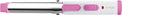 CROC Plug Detachable Mini Curler, White/Pink