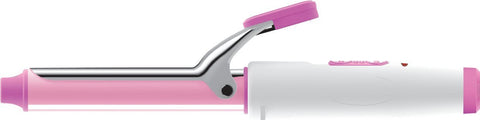 CROC Plug Detachable Mini Curler, White/Pink