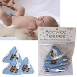 The Peepee Teepee for the Sprinkling WeeWee: 5 Airplanes in Cellophane Bag
