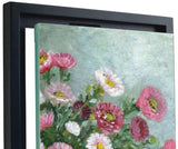 School Specialty 1389674 Canvas Float Frame, 8" x 10" x 3/4" Size, Gesso Black