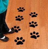 Paw Print - Floor or Wall Clings - 12 pack