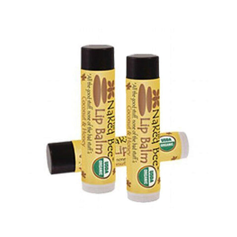 The Naked Bee Lip Balm 0.15 oz, 3 Pack (Coconut Honey)