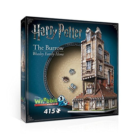 WREBBIT 3D the Burrow-Weasley Family Home 3D Jigsaw Puzzles (415Piece) (415 Piece)