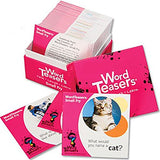 Word Teasers Small Fry - Interactive Vocabulary Trivia Game Cards Featuring Words for Children