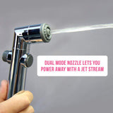Diaper Dawgs - High Powered Cloth Diaper Toilet Sprayer with Spray Shield, Complete Kit