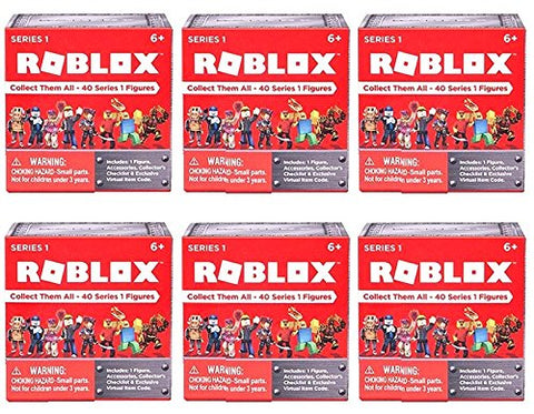 Roblox Series 1 Action Figure Mystery Box - Pack of 6 Blind Bags