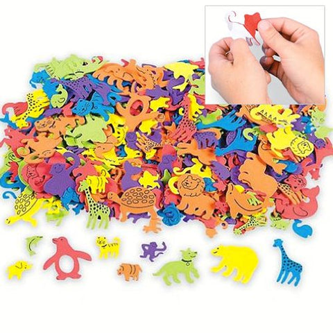 Fun Express Foam Self-Adhesive Animal Shapes