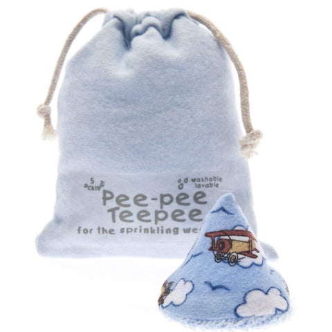 Beba Bean Pee-pee Teepee Airplane - Blue - Laundry Bag