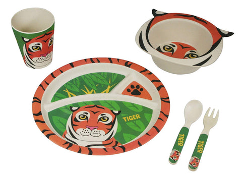 EcoBamboo Ware Kids Bamboo Dinnerware Set with Tumbler