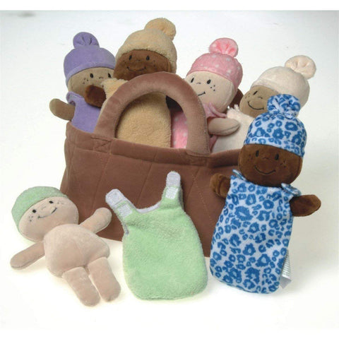 Basket of Babies MTC-13 Creative Minds Plush, 6 Piece Set For All Ages