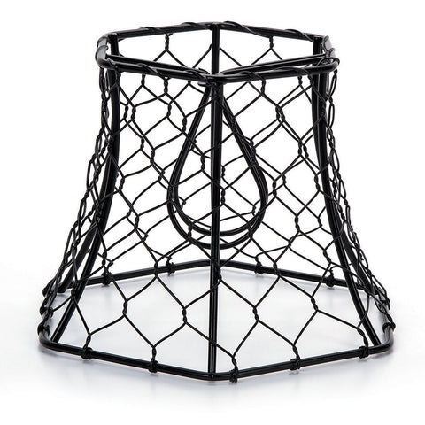 Darice Metal Chickenwire Hexagon Lampshade 5.75"X4"-