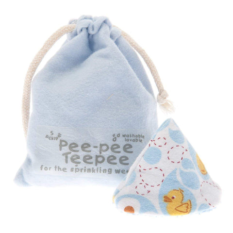 Pee-pee Teepee Rubber Ducky Blue - Laundry Bag