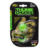 Thumb Chucks Green and Blue 2-Pack Bundle - Skill Play by Zing - Control the Roll Game