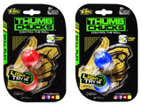 Thumb Chucks Red and Blue 2-Pack Bundle - Skill Play by Zing - Control the Roll Game