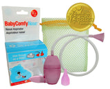 BabyComfy Nasal Aspirator -- The Snotsucker -- Hygienically & Safely Removes Baby's Nasal Mucus - Magenta