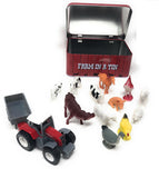 Farm Animals In A Tin