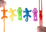 Mini Stretchy Flying Lizards & Frogs (1-Pack of 144)