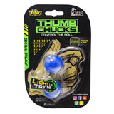 Thumb Chucks Green and Blue 2-Pack Bundle - Skill Play by Zing - Control the Roll Game