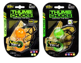 Thumb Chucks Orange and Green 2-Pack Bundle - Skill Play by Zing - Control the Roll Game