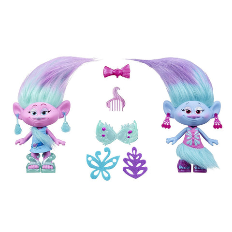 Trolls DreamWorks Satin and Chenille's Style Set