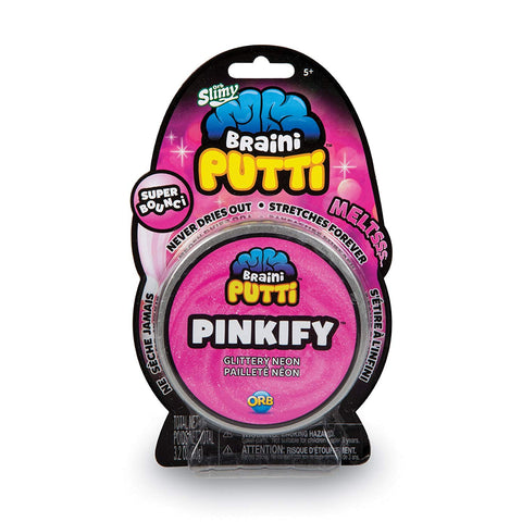 The Orb Factory Braini Putti Slimy Pinkify Never Dries Compound, Pink, 7.99" x 4.88" x 1.1"