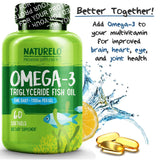 NATURELO One Daily Multivitamin for Women - Best for Hair, Skin Nails - Natural Energy Support - Whole Food Supplement - Non-GMO - No Soy - Gluten Free - 120 Capsules | 4 Month Supply
