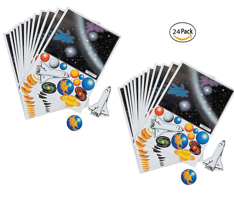 Fun Express Make Your Own Solar System Sticker (2 Dozen)